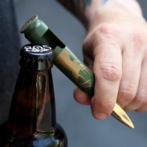 deer .50 caliber bullet bottle opener