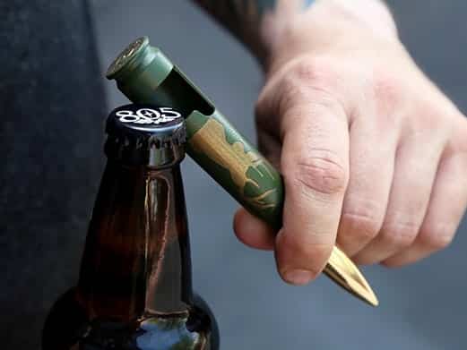 deer .50 caliber bullet bottle opener