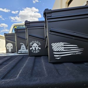 combat cooler with four logo options