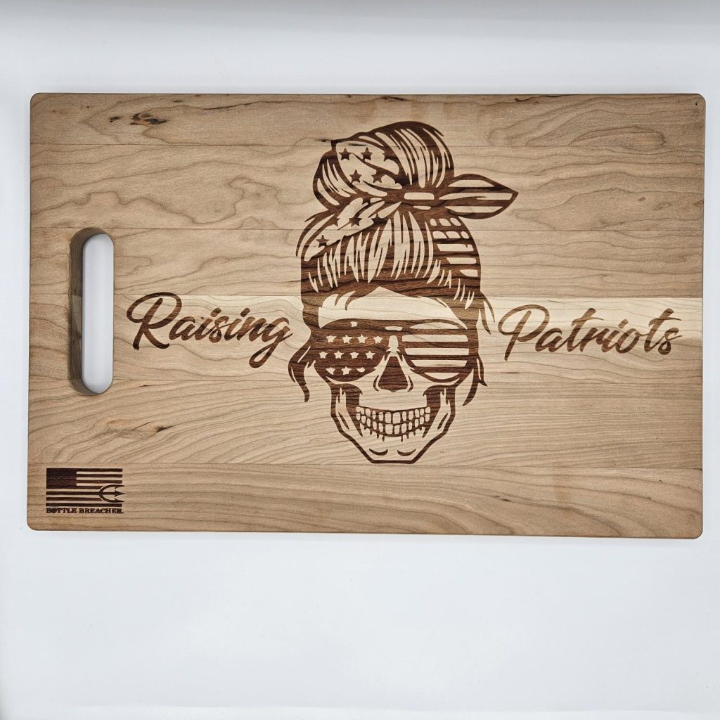 Limited edition Mothers Day board. With raising patriots and trademarked breacher chick