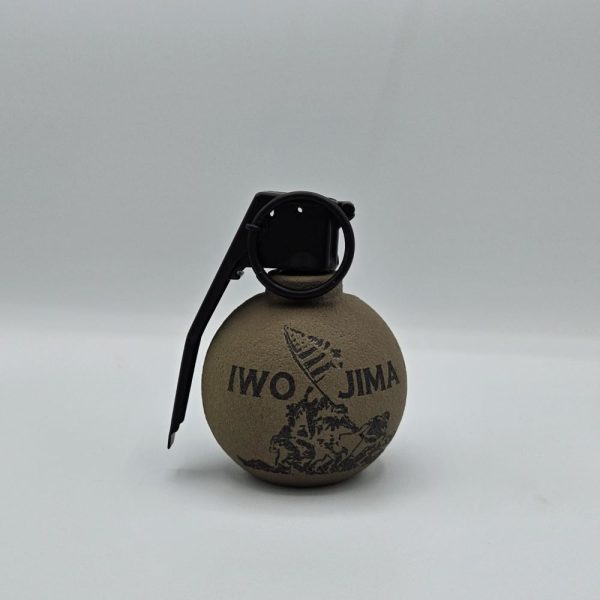 Freedom Frag bottle opener in FDE with IWO JIMA logo