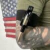 bartender breacher band with Magnetized American Flag 50 cal bottle opener